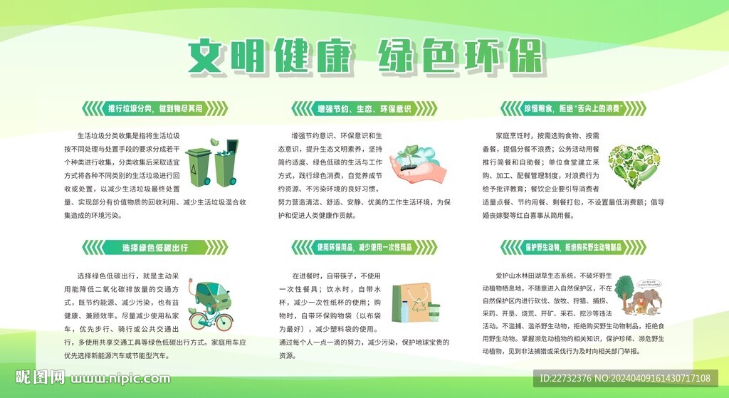 环保展板宣传栏