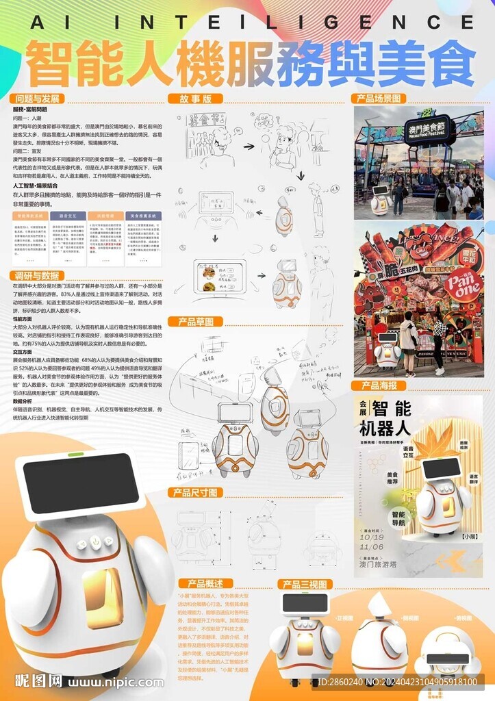 毕业设计展板模版