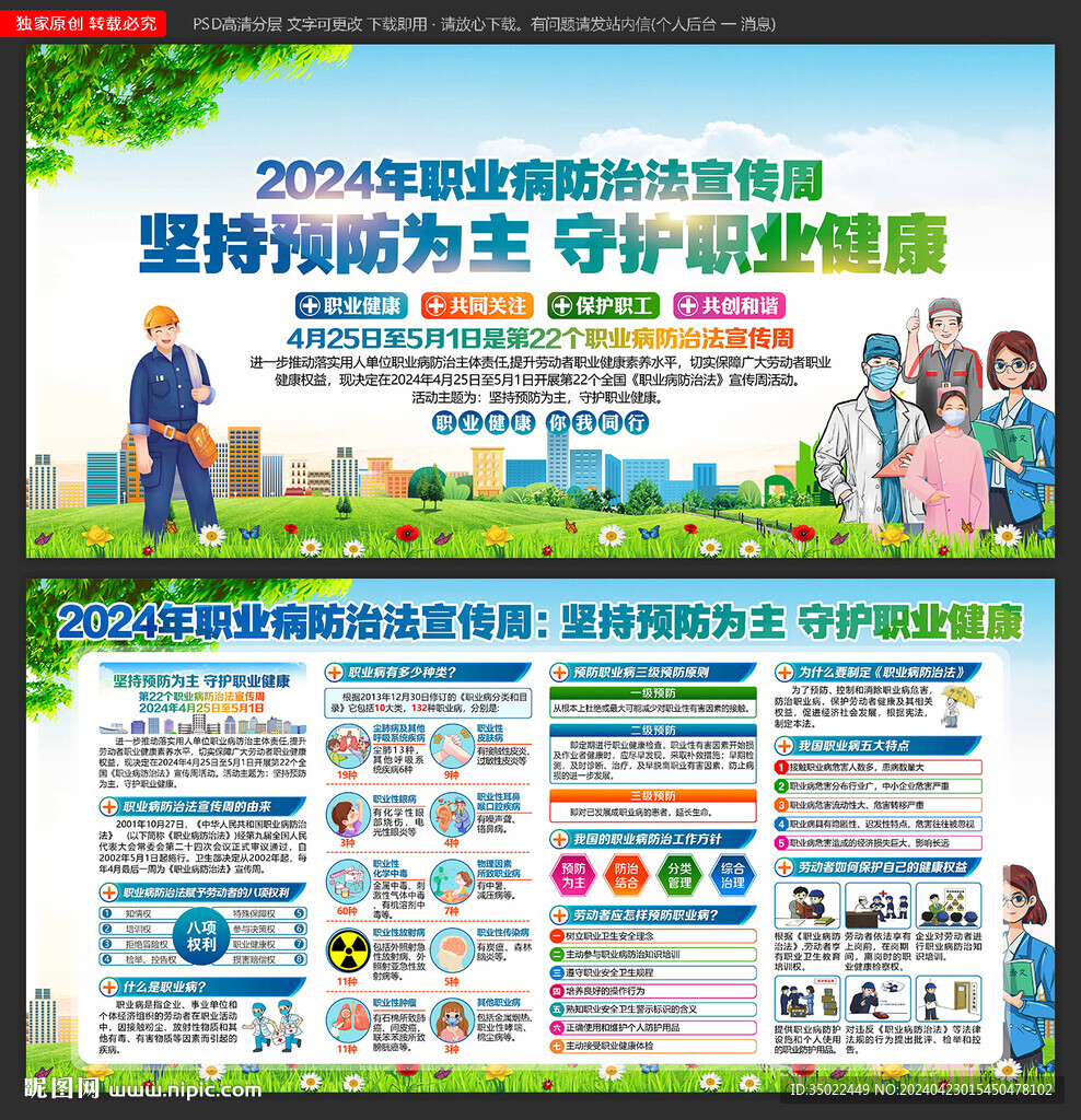 2024职业病展板