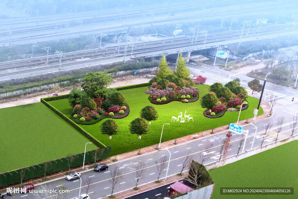 绿化改造设计效果图