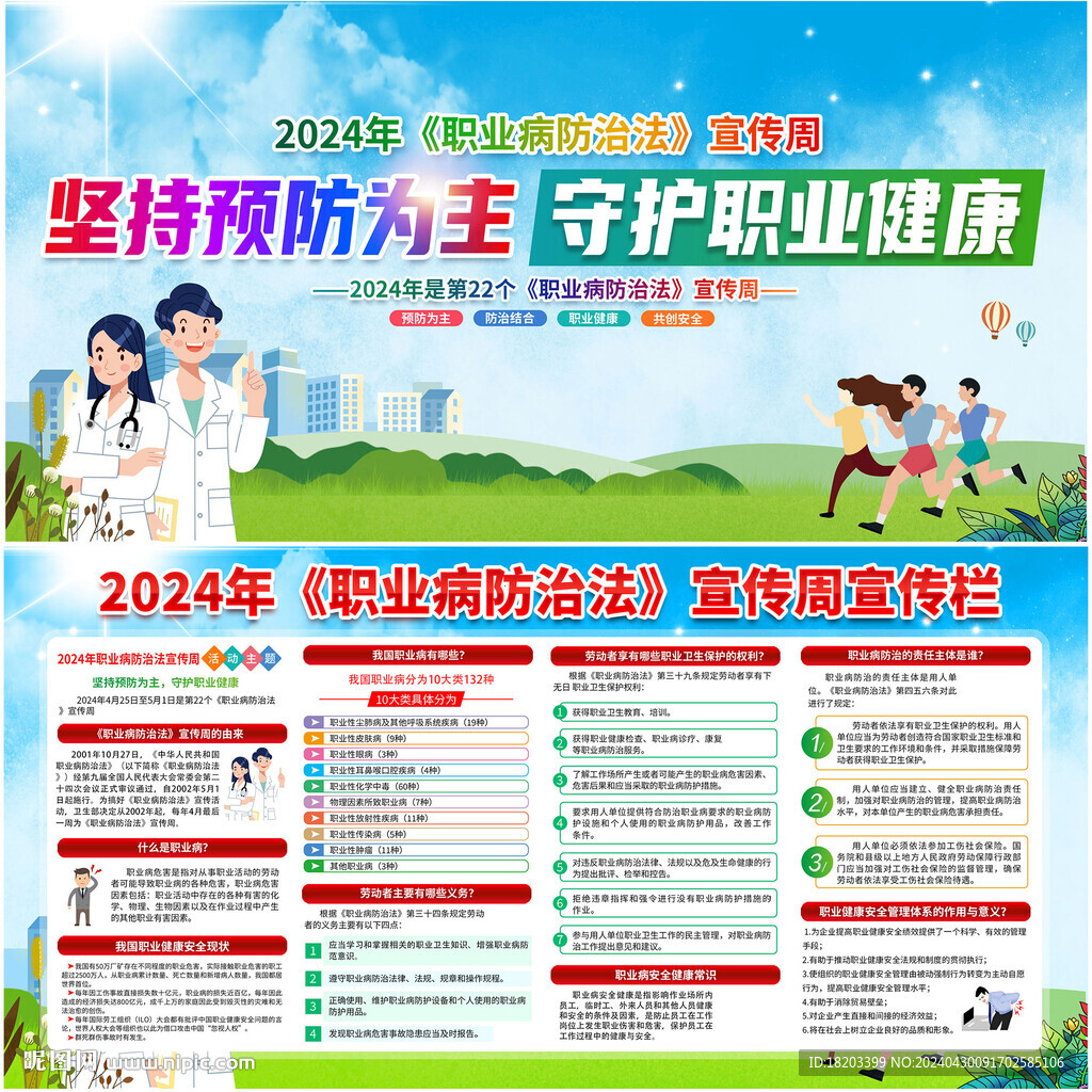 职业病防治法宣传周