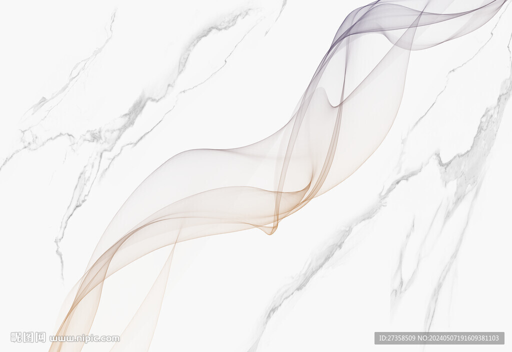 大理石飘带背景墙