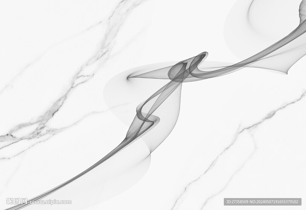大理石飘带背景墙
