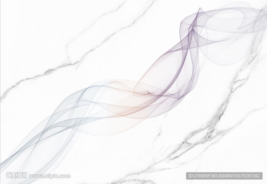 大理石飘带背景墙