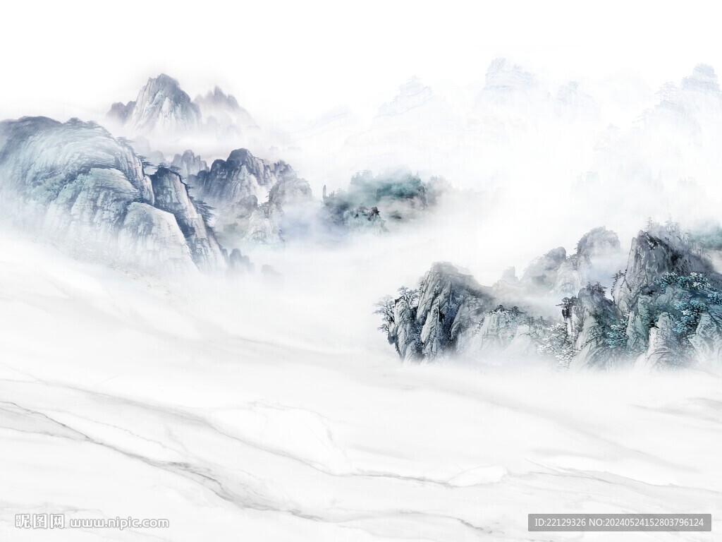 新中式水墨山水