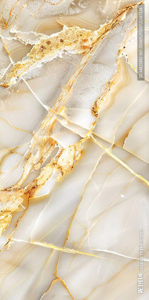 金色石纹大理石