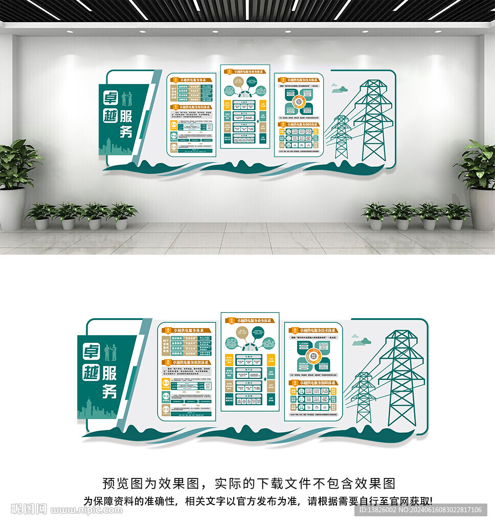 国家电网文化墙