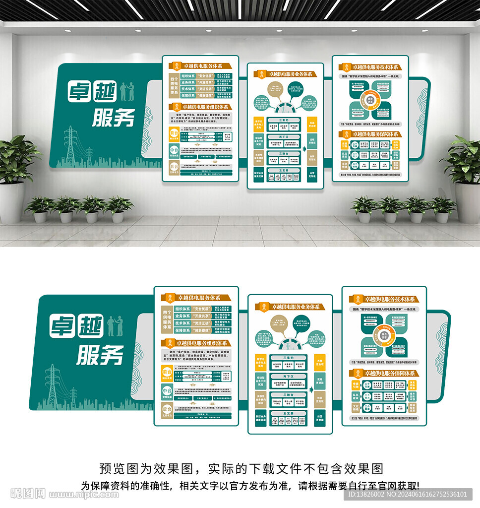 国家电网文化墙