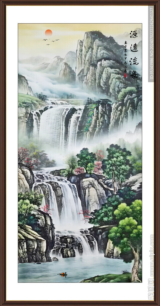 山水风景源远流长