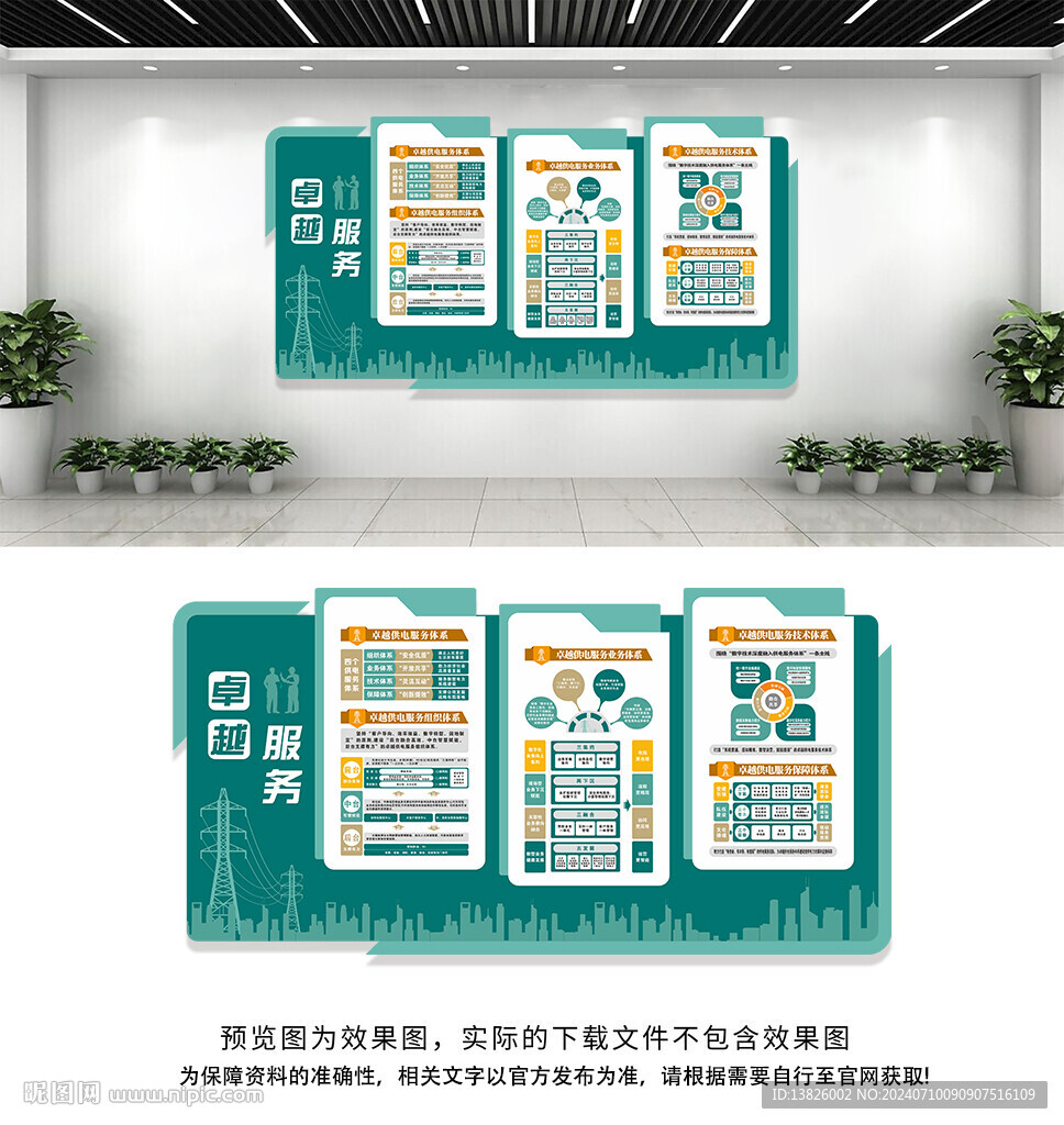 国家电网文化墙