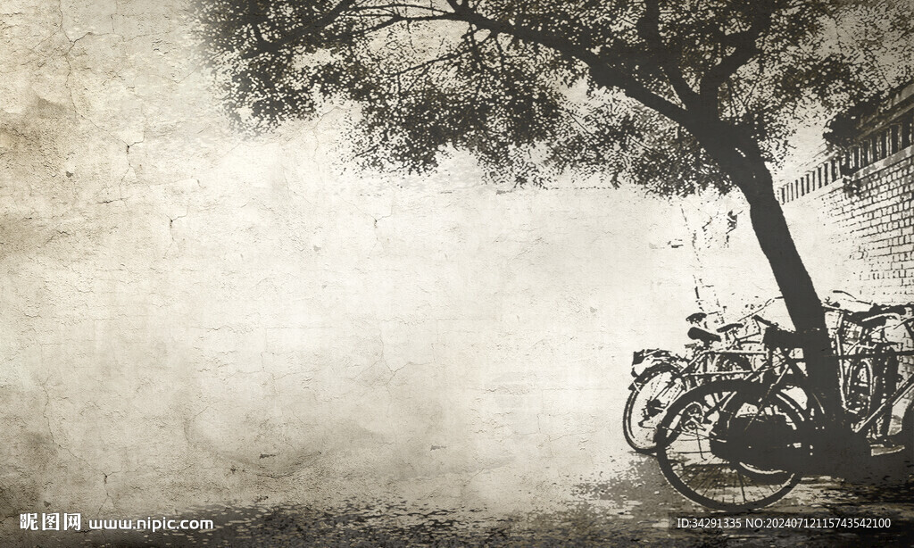 黑白怀旧背景图片