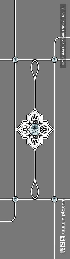 高清分层透明底平开门打印图