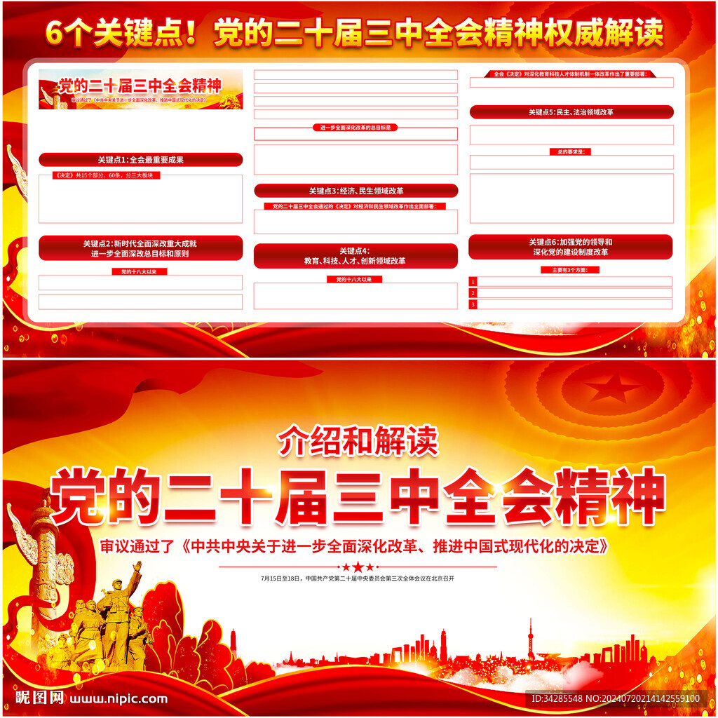 二十届三中全会公报