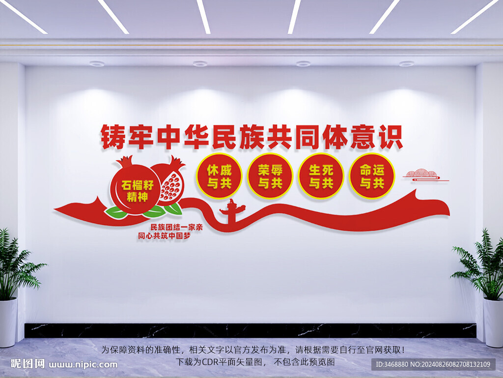 民族团结文化墙