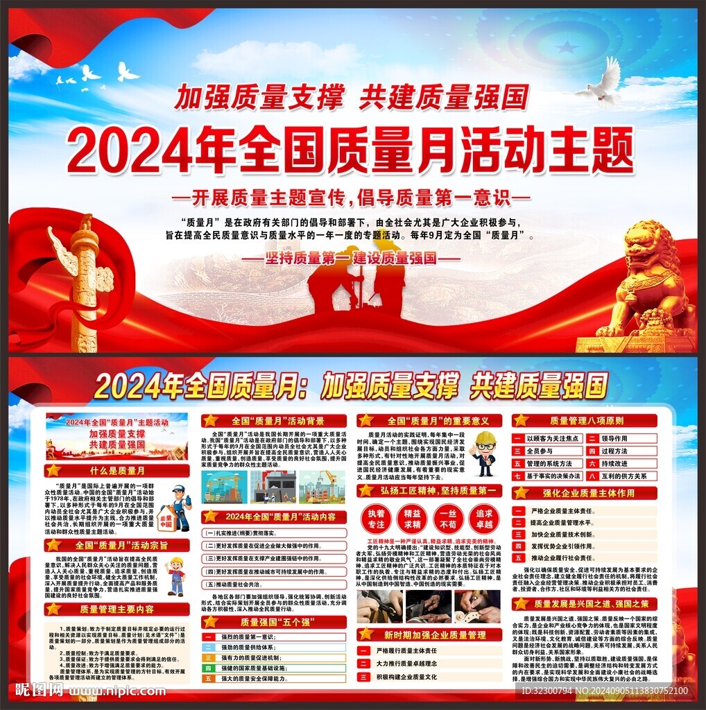 2024质量月宣传栏