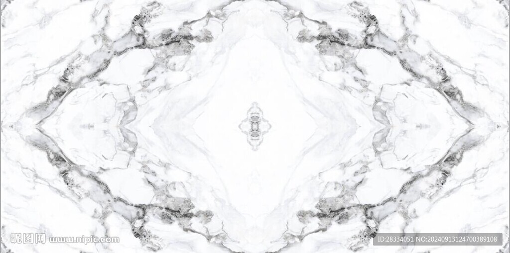 爵士白拼花大理石石纹