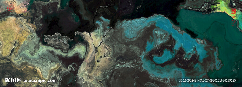 绿色生态装饰画