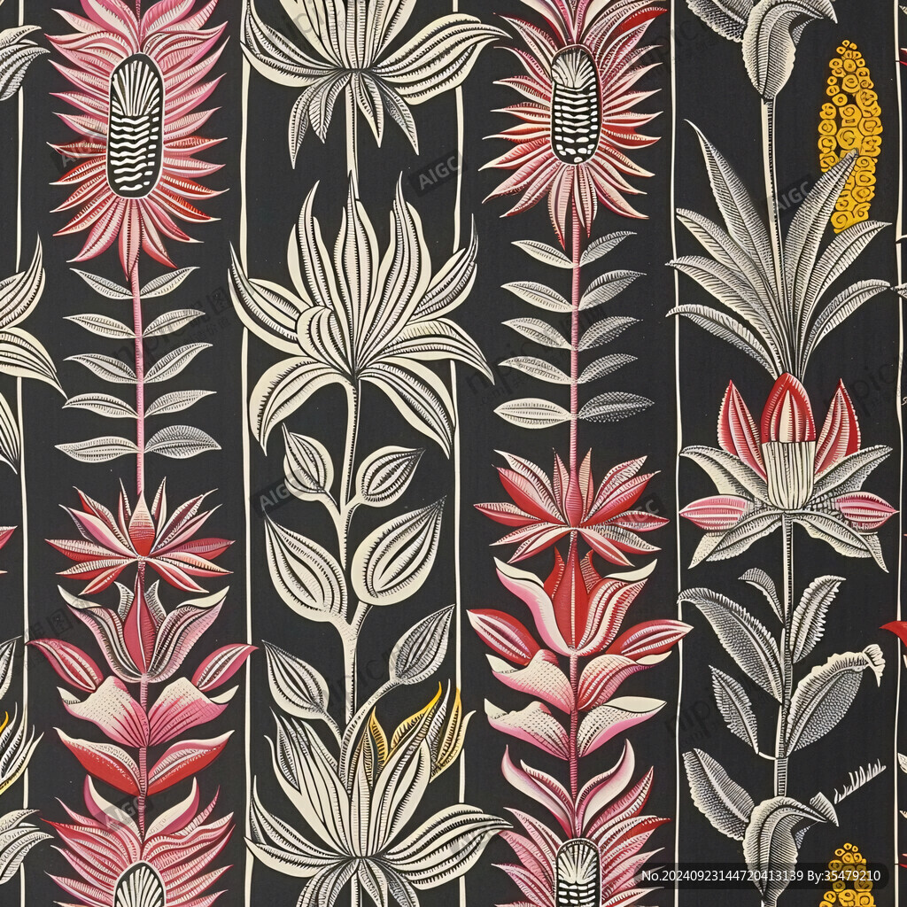 无缝拼接植物壁纸