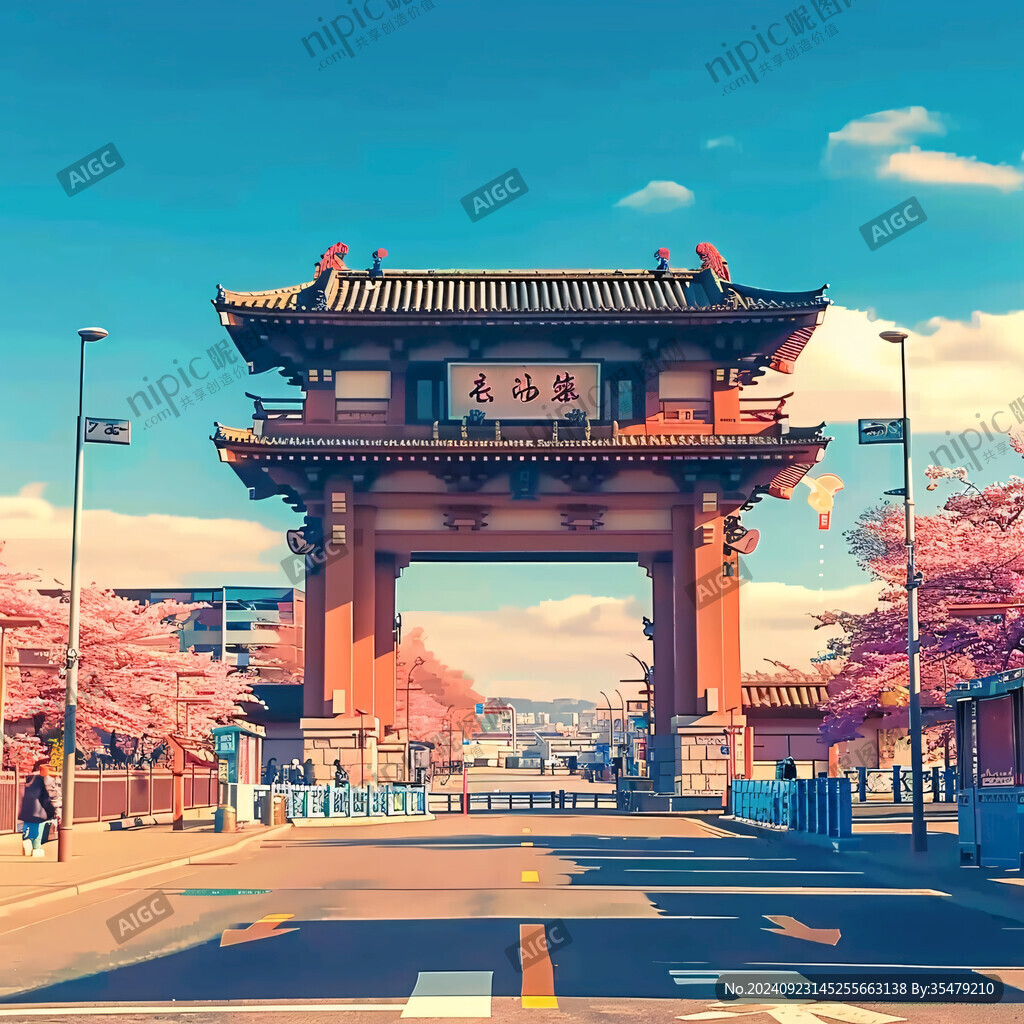 世界赏樱地牌楼