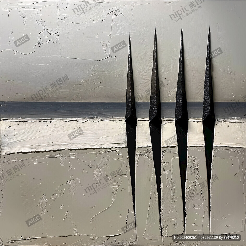 立体质感金属画