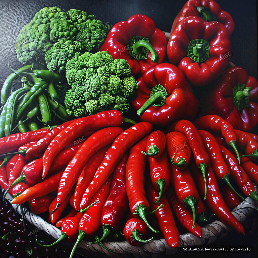 超写实辣椒