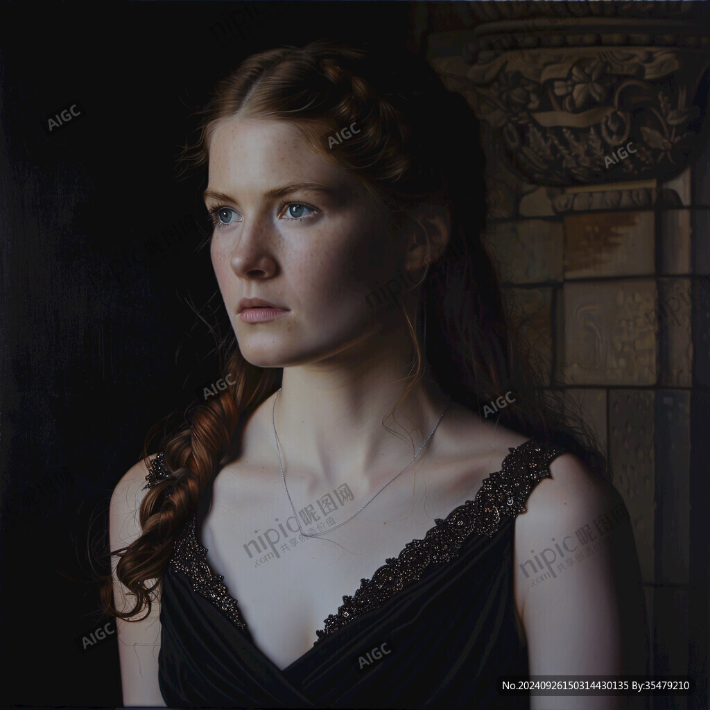 忧郁的眼神 古典之美