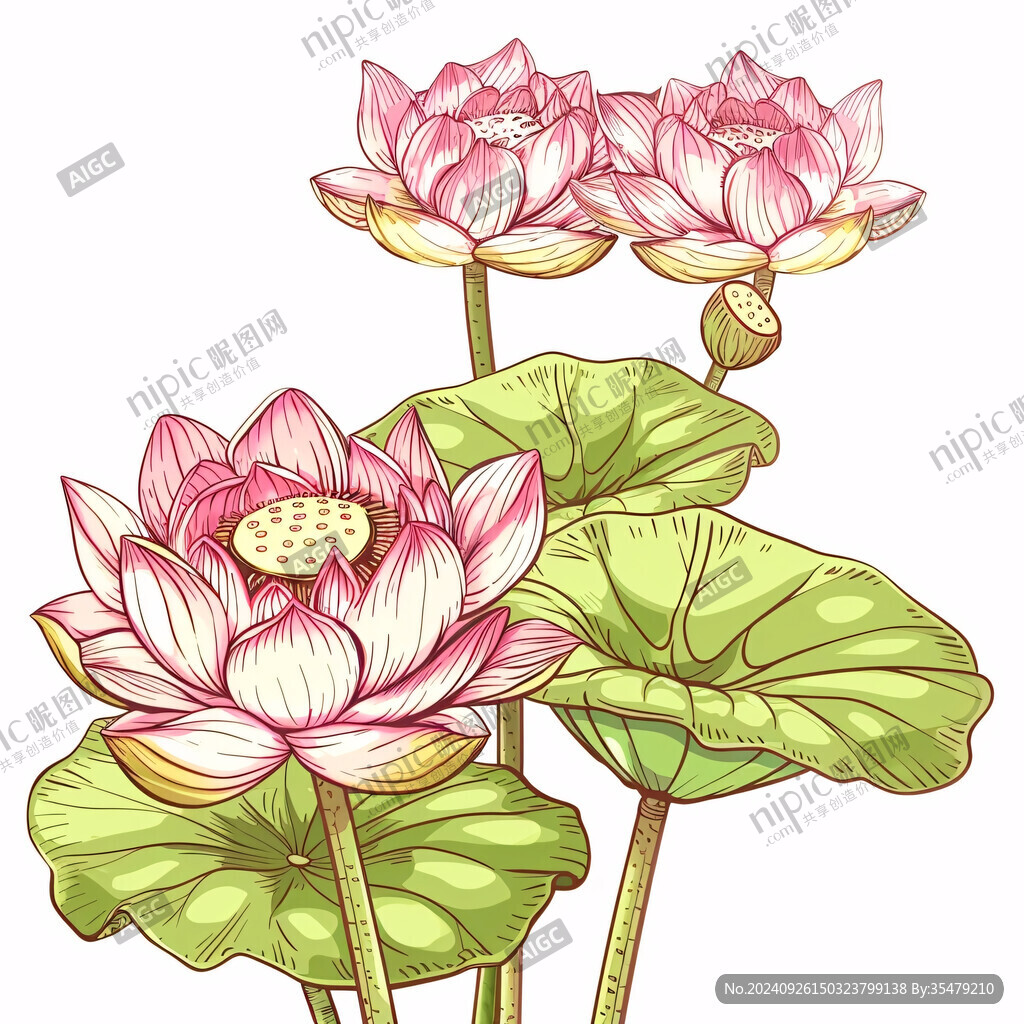 清雅荷花 出淤泥而不染