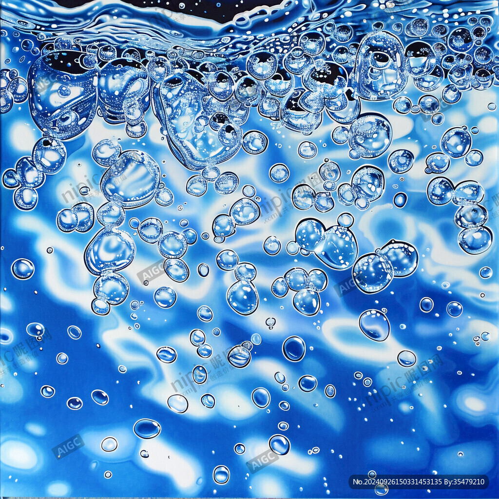 水中气泡的奇妙世界