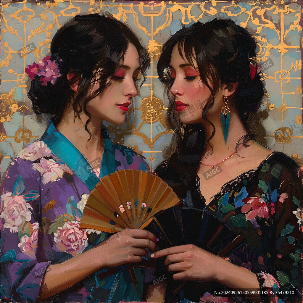 双生花 凝望彼此