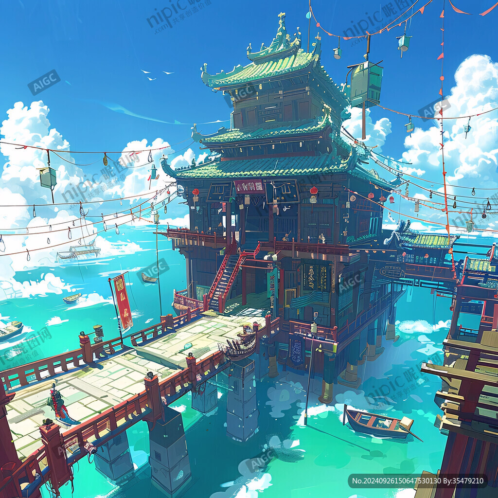 海上仙阁 云梦奇境