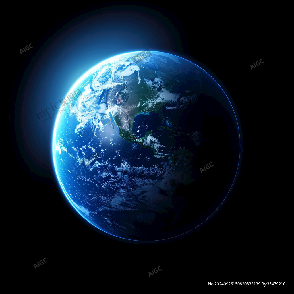 蔚蓝星球 闪耀光芒