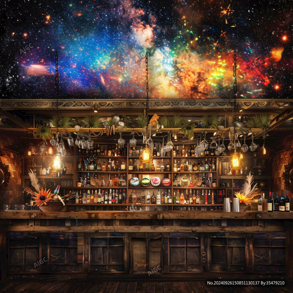 星空下的酒吧