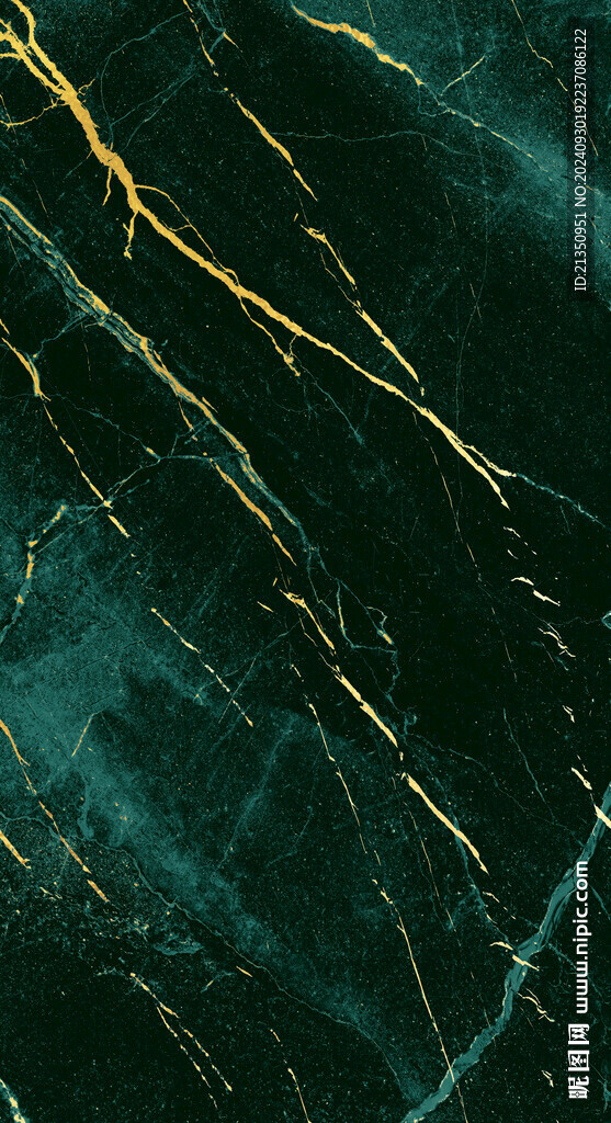 深青大理石