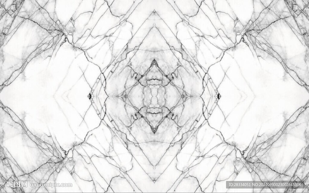 爵士白欧式拼花大理石石纹