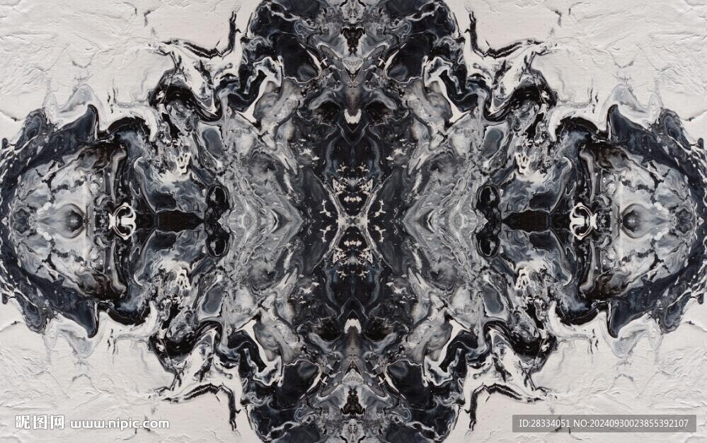 黑白欧式拼花大理石石纹
