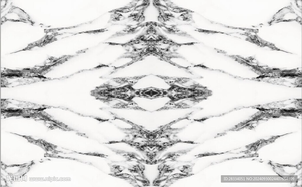爵士白欧式拼花大理石石纹