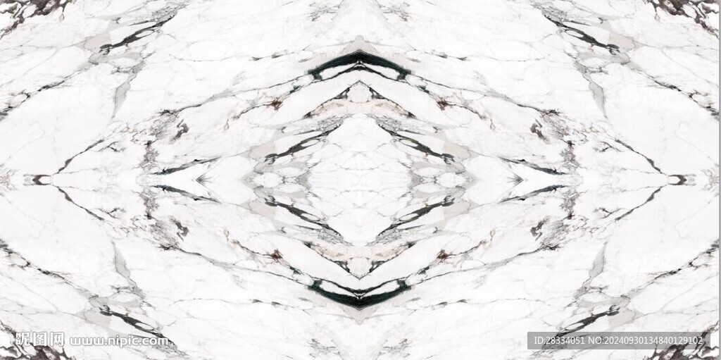 爵士白拼花大理石石纹