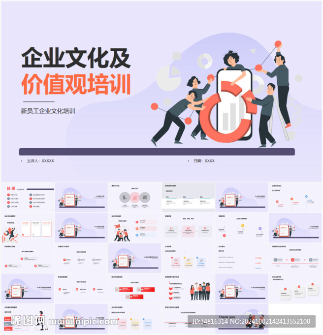 企业文化及价值观培训ppt