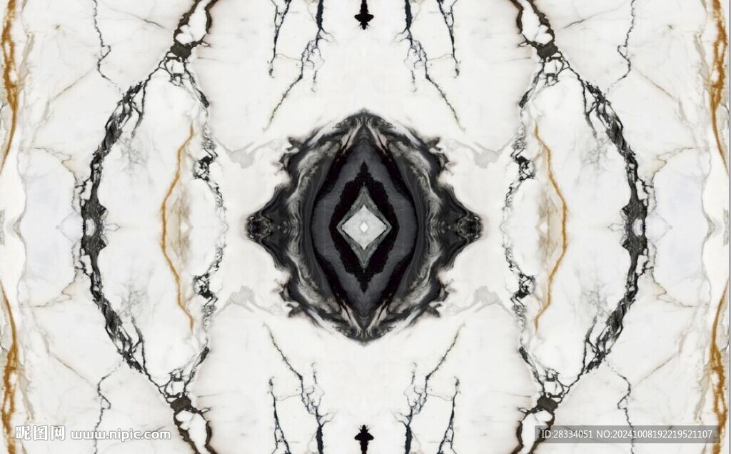 爵士白欧式拼花大理石石纹