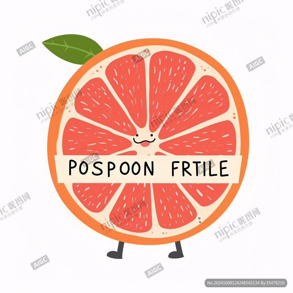 葡萄柚字体设计