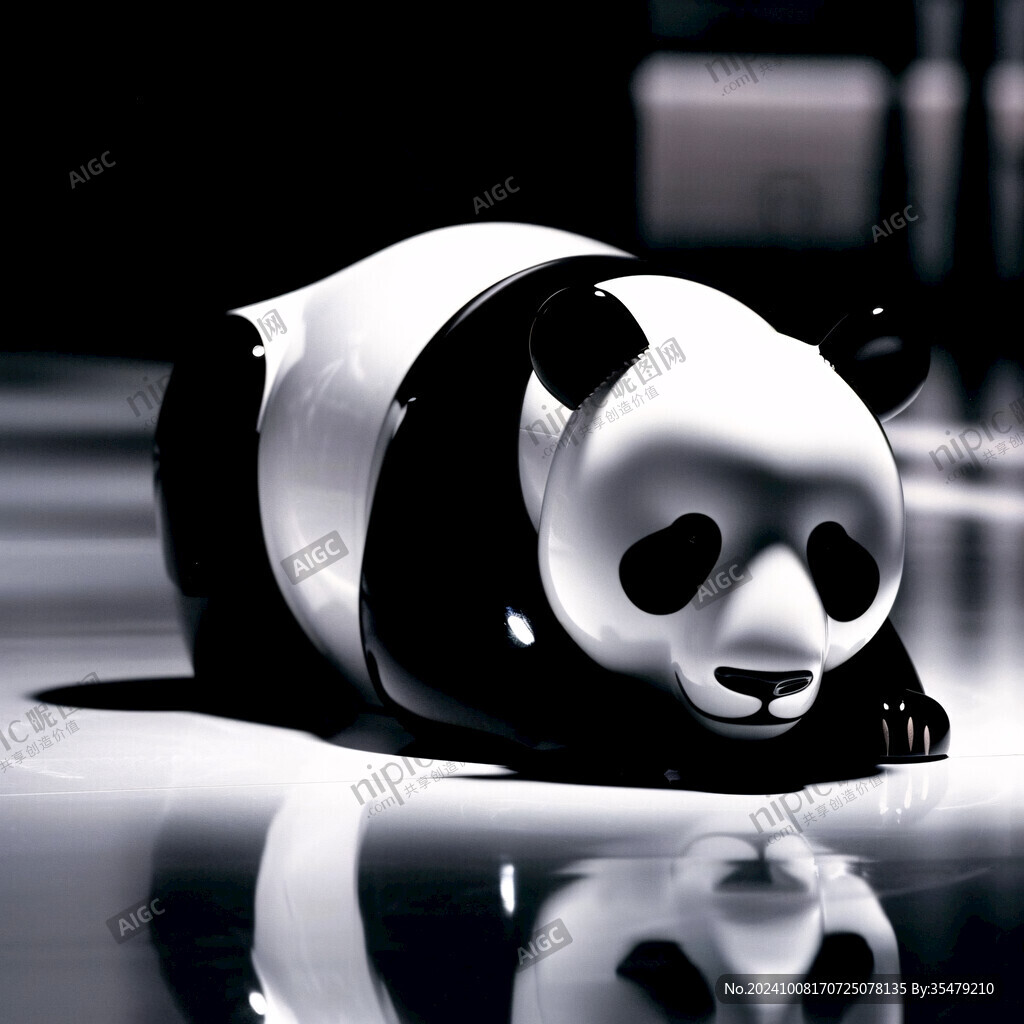 个性动物熊猫图片设计