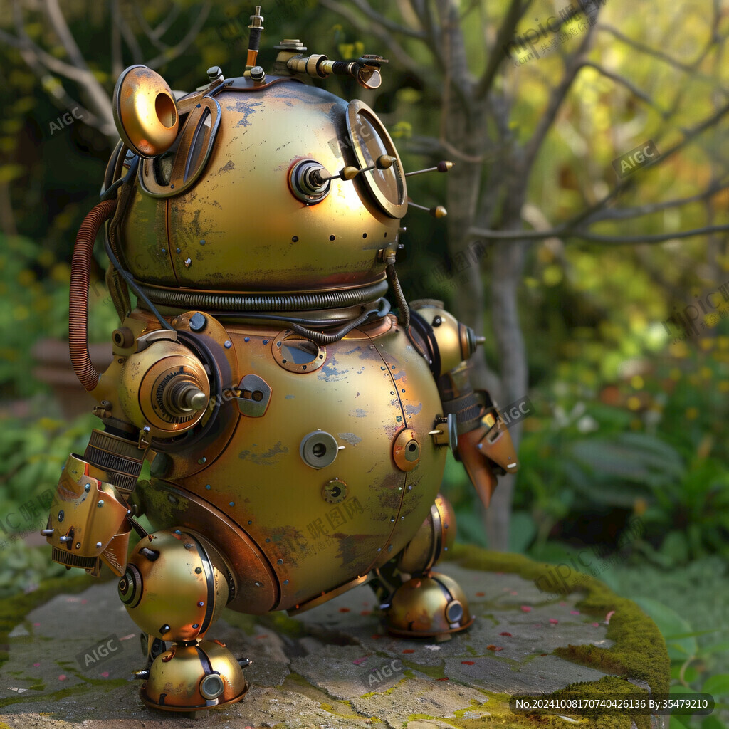 后现代机械科幻装饰品