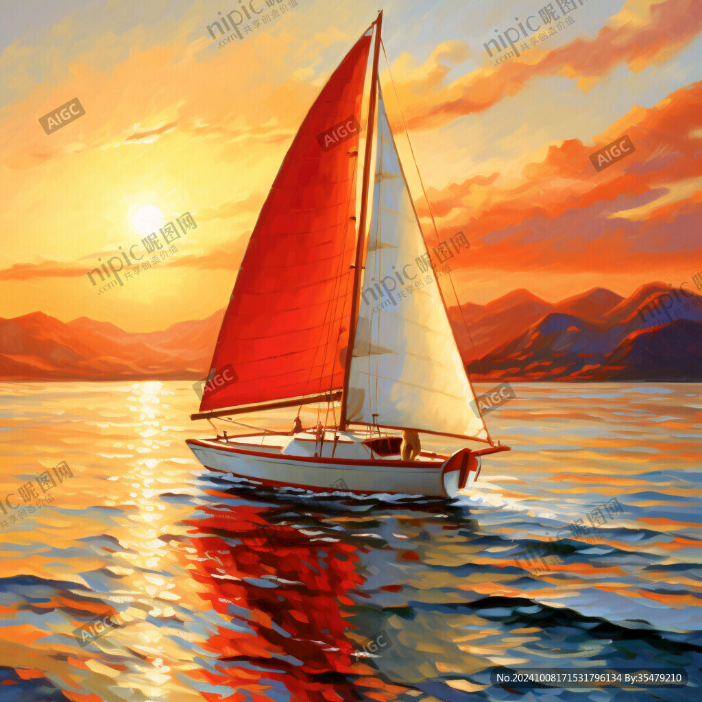 扬帆启航高清画