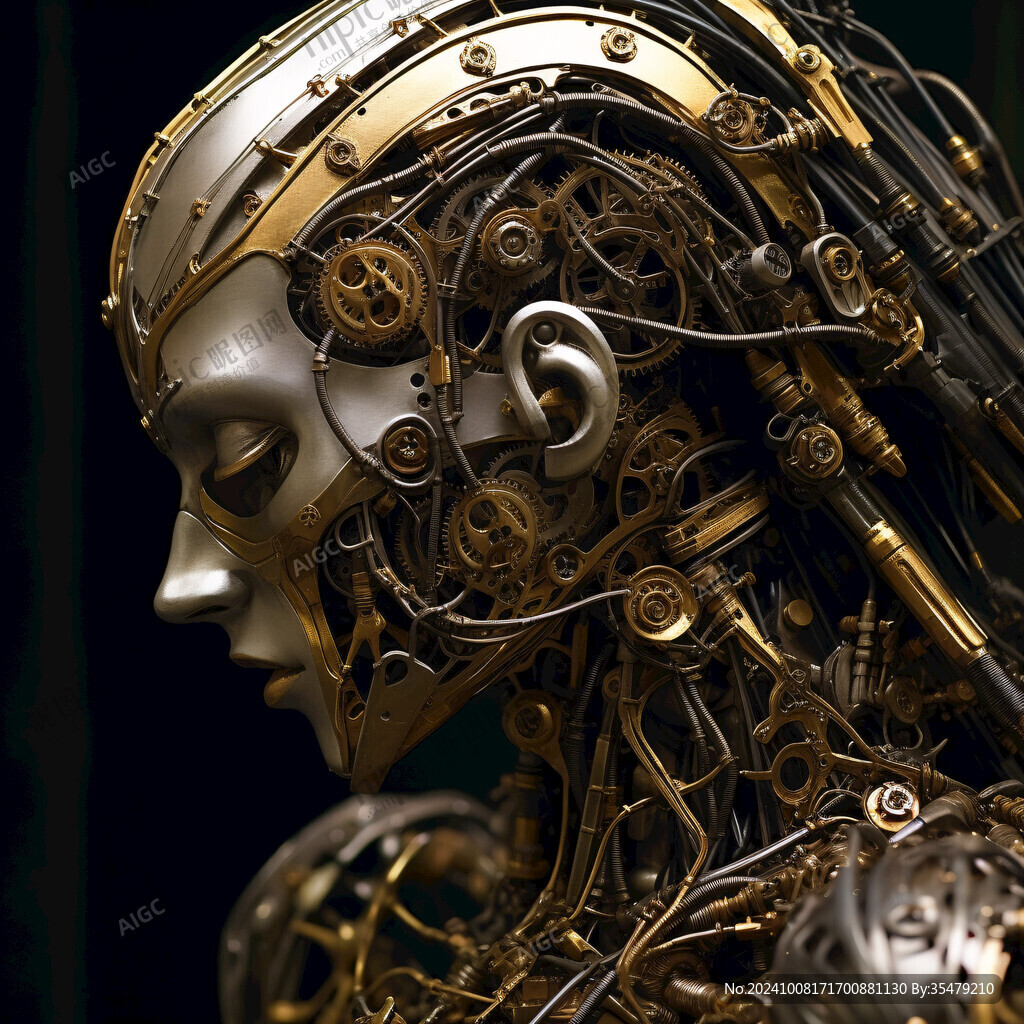 后现代机械科幻装饰品