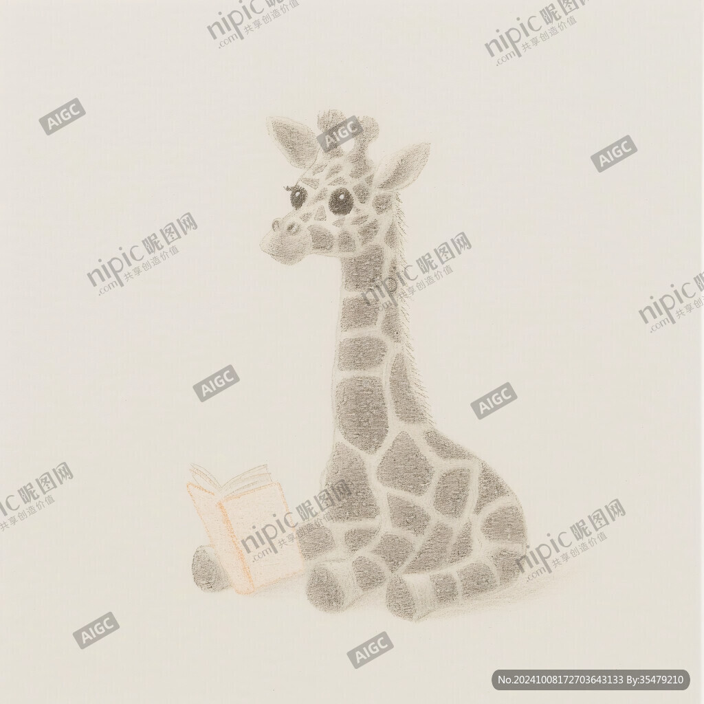 长颈鹿本子封面