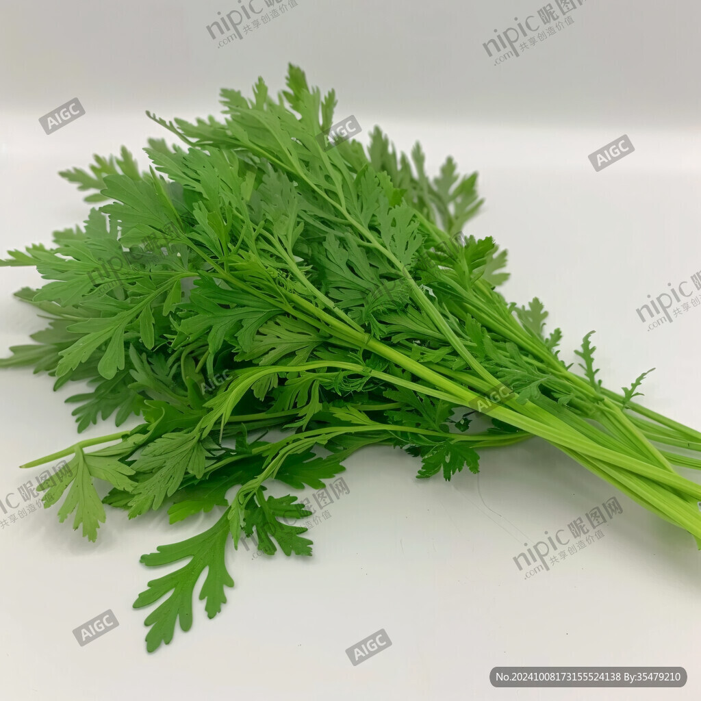 鲜嫩的茼蒿 清香可口