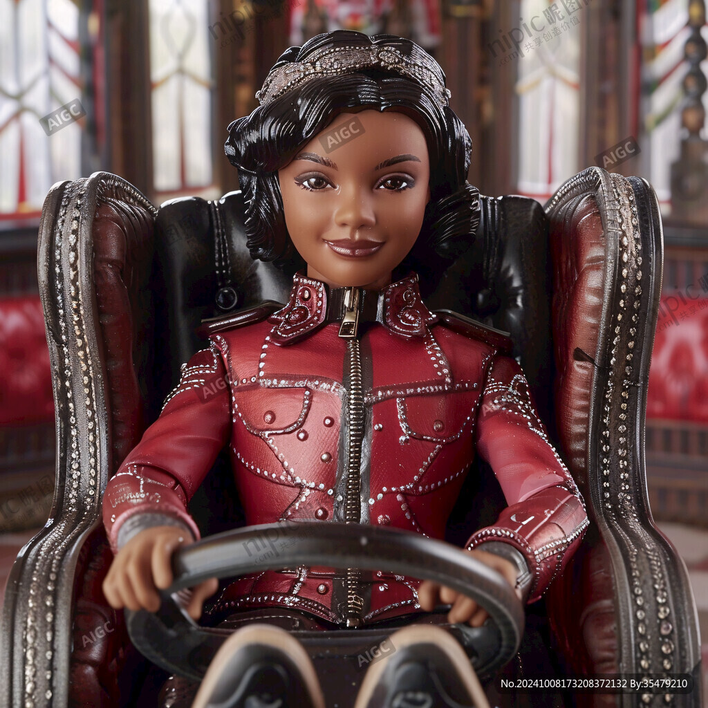 巴比娃娃新形象 酷炫驾驭人生