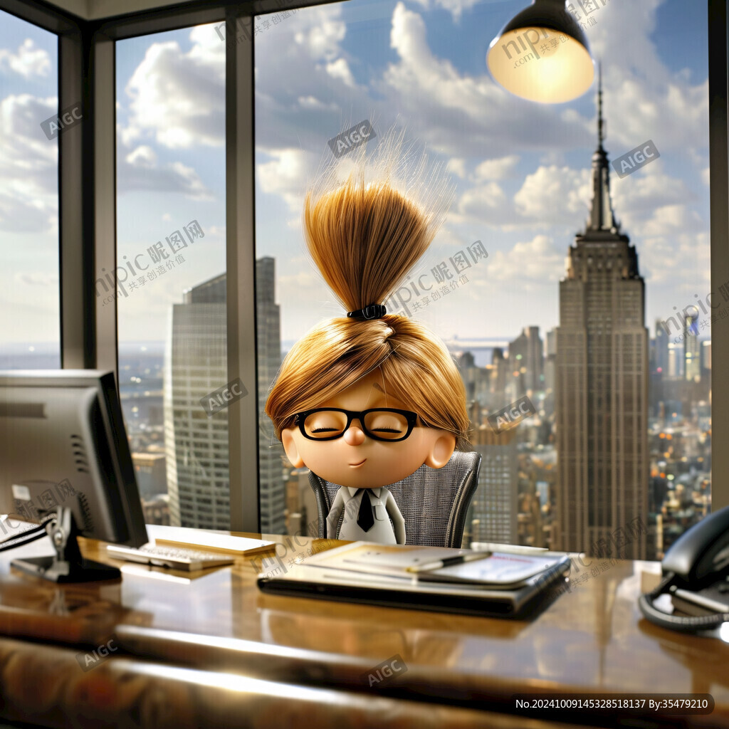 纽约都市丽人办公日常