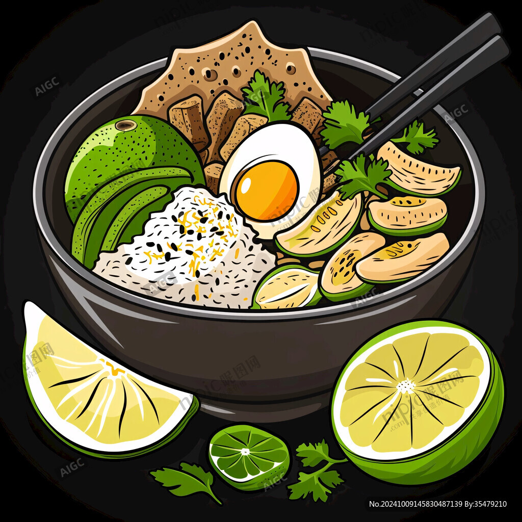 清爽美味的夏日午餐