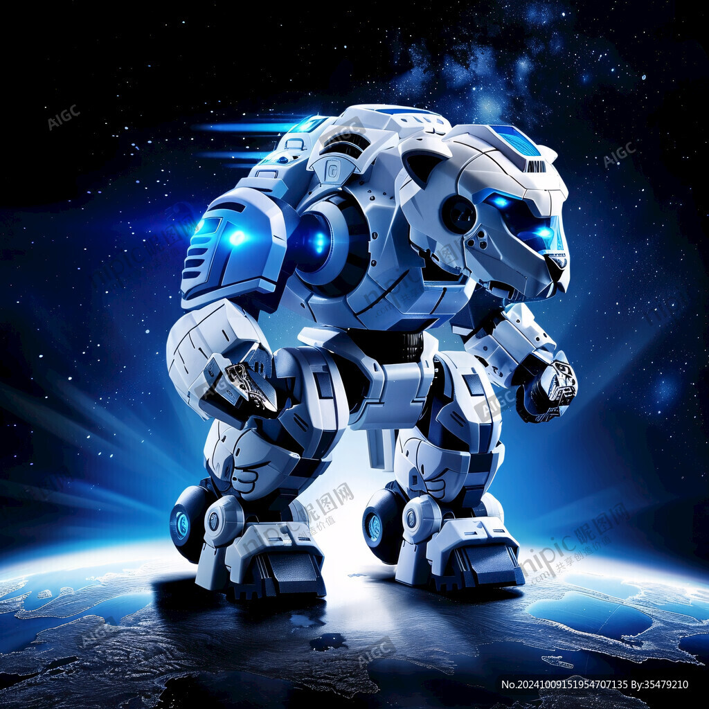 机甲风卡通人物